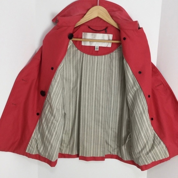 COACH EST. 1941 Trench Coat, Belted, Buttons, XS, Cotton Blend - Picture 10 of 14